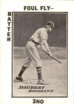 1973 TCMA 1913 Tom Barker Baseball Card Game (WG6) (reprint) #NNO Jake Daubert Front