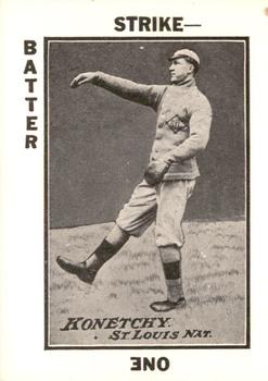 1973 TCMA 1913 Tom Barker Baseball Card Game (WG6) (reprint) #NNO Ed Konetchy Front