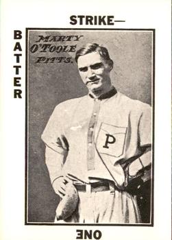 1973 TCMA 1913 Tom Barker Baseball Card Game (WG6) (reprint) #NNO Marty O'Toole Front