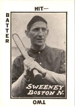 1973 TCMA 1913 Tom Barker Baseball Card Game (WG6) (reprint) #NNO Bill Sweeney Front