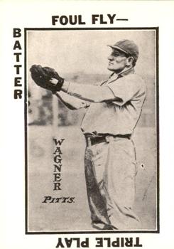 1973 TCMA 1913 Tom Barker Baseball Card Game (WG6) (reprint) #NNO Honus Wagner Front