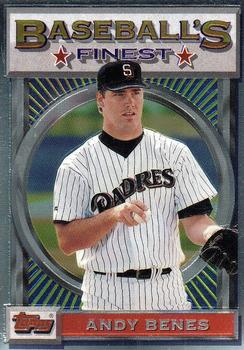 1993 Finest #19 Andy Benes Front