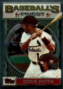 1993 Finest #28 Ozzie Smith Front