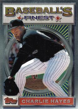 1993 Finest #60 Charlie Hayes Front