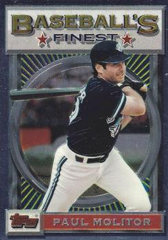 1993 Finest #70 Paul Molitor Front