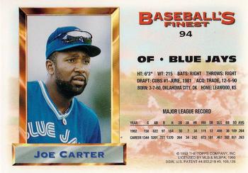 Joe Carter Gallery  Trading Card Database