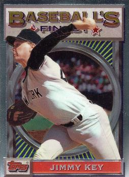 1993 Finest #174 Jimmy Key Front