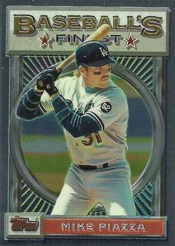 1993 Finest #199 Mike Piazza Front