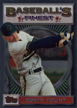 1993 Finest #192 Robin Yount Front