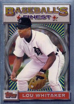 1993 Finest #2 Lou Whitaker Front