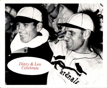 1974 TCMA 1934 St. Louis Cardinals Graybacks #NNO Dizzy Dean / Leo Durocher Front