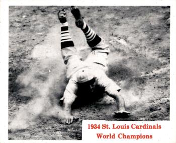 1974 TCMA 1934 St. Louis Cardinals Graybacks #NNO 1934 World Champions Front