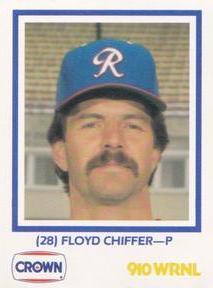 1987 Richmond Braves #NNO Floyd Chiffer Front