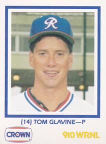 1987 Richmond Braves #NNO Tom Glavine Front