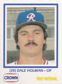 1987 Richmond Braves #NNO Dale Holman Front
