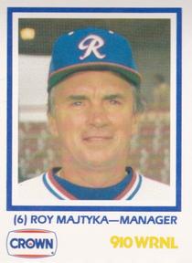 1987 Richmond Braves #NNO Roy Majtyka Front