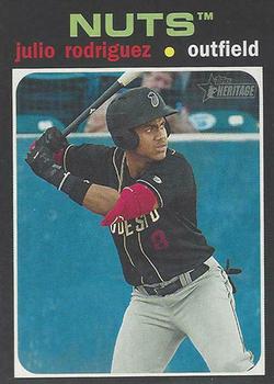 2020 Topps Heritage Minor League #14 Julio Rodriguez Front
