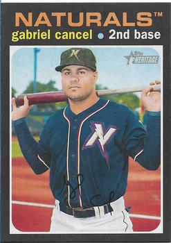 2020 Topps Heritage Minor League #15 Gabriel Cancel Front