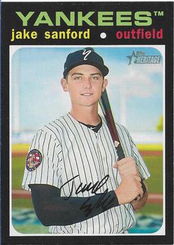 2020 Topps Heritage Minor League #16 Jake Sanford Front