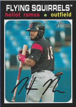 2020 Topps Heritage Minor League #25 Heliot Ramos Front