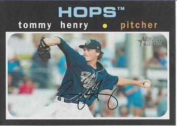 2020 Topps Heritage Minor League #29 Tommy Henry Front
