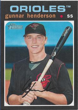 2020 Topps Heritage Minor League #92 Gunnar Henderson Front