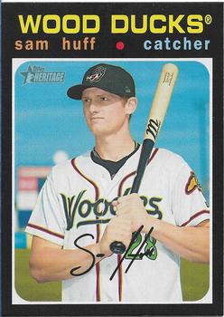 2020 Topps Heritage Minor League #106 Sam Huff Front