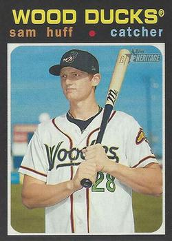 2020 Topps Heritage Minor League #106 Sam Huff Front