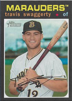 2020 Topps Heritage Minor League #133 Travis Swaggerty Front