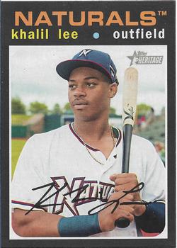 2020 Topps Heritage Minor League #148 Khalil Lee Front