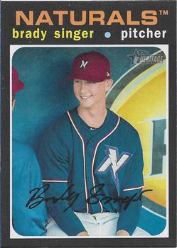 2020 Topps Heritage Minor League #149 Brady Singer Front