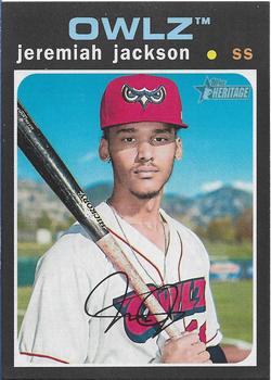 2020 Topps Heritage Minor League #153 Jeremiah Jackson Front