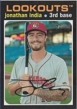 2020 Topps Heritage Minor League #164 Jonathan India Front