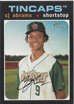 2020 Topps Heritage Minor League #212 CJ Abrams Front