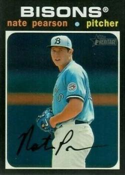 2020 Topps Heritage Minor League #204 Nate Pearson Front