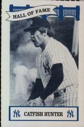 1992 The Wiz New York Yankees Hall of Famers #NNO Catfish Hunter Front