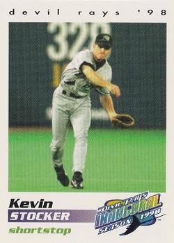 1998 Tampa Bay Devil Rays Stadium Set #26 Kevin Stocker Front