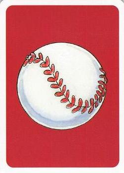 2006 Hero Decks Cincinnati Reds Baseball Heroes Playing Cards #2♥ Jason LaRue Back