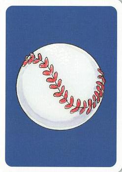 2005 Hero Decks Los Angeles & Brooklyn Dodgers Baseball Heroes Playing Cards #4♣ Jackie Robinson Back