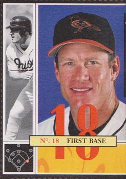2002 Baltimore Orioles Program Cards #8 Jeff Conine Front