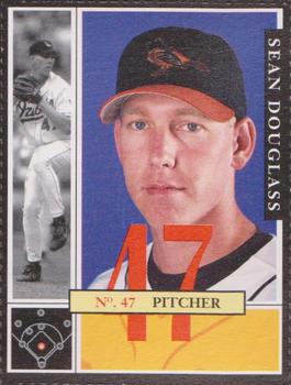 2002 Baltimore Orioles Program Cards #10 Sean Douglass Front