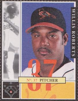 2002 Baltimore Orioles Program Cards #30 Willis Roberts Front