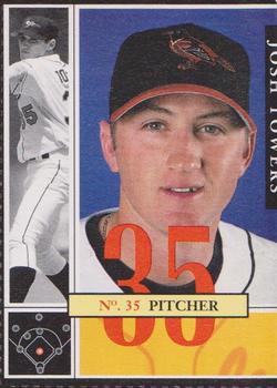 2002 Baltimore Orioles Program Cards #36 Josh Towers Front