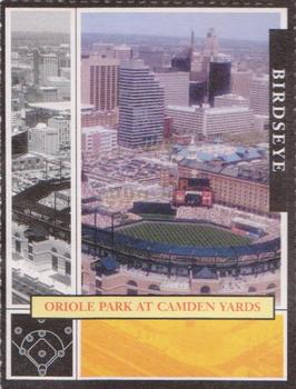 2002 Baltimore Orioles Program Cards #45 OPCY Birds Eye Front