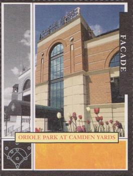 2002 Baltimore Orioles Program Cards #47 OPCY Facade Front