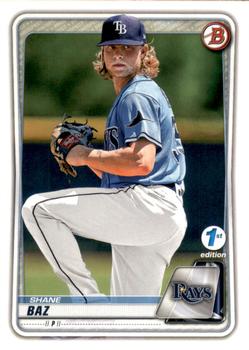 2020 Bowman 1st Edition #BFE-20 Shane Baz Front