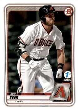 2020 Bowman 1st Edition #BFE-75 Seth Beer Front