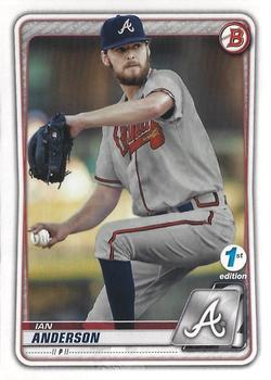 2020 Bowman 1st Edition #BFE-97 Ian Anderson Front