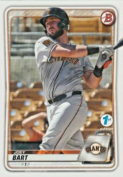 2020 Bowman 1st Edition #BFE-112 Joey Bart Front