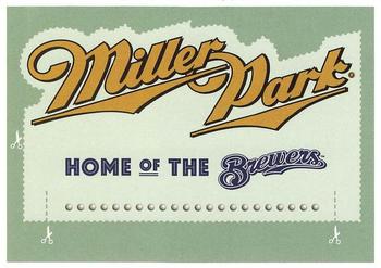 2012 Milwaukee Brewers Police - Town of Brookfield Police Department #NNO Miller Park Front